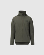 On form frontal photo of the Tomahawk Performance Crosswind Jacket, a tactical wind jacket, in Ranger Green.

