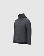 On form photo of the Tomahawk Performance Crosswind Jacket, a tactical windbreaker, in Urban Gray.
