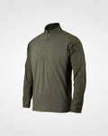 Frontal studio photo of the Tomahawk Performance HW / Combat Shirt in Ranger Green, a full featured hot weather combat shirt.