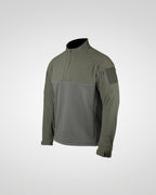 Product photo of the Tomahawk Performance CW / Combat Top, a tactical cold weather insulated layer, in Ranger Green.