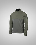 Product photo of the Tomahawk Performance CW / Combat Top, a tactical cold weather insulated layer, in Ranger Green.